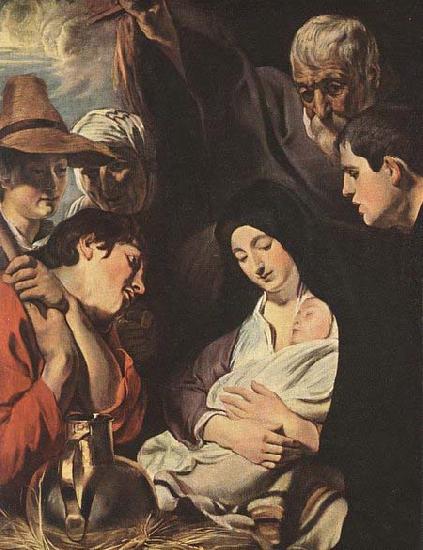 JORDAENS, Jacob Adoration of the Shepherds oil painting picture